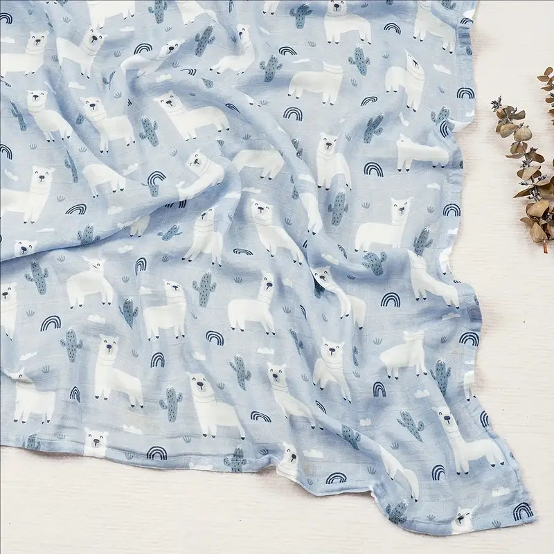 Soft Muslin Baby Swaddles (110 x 120 cm)