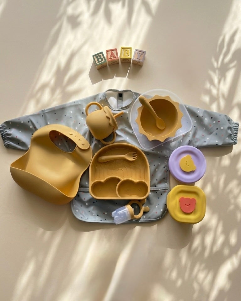 Complete Weaning Set - 8-Piece Baby-Led Weaning Starter Bundle (6+ Months)