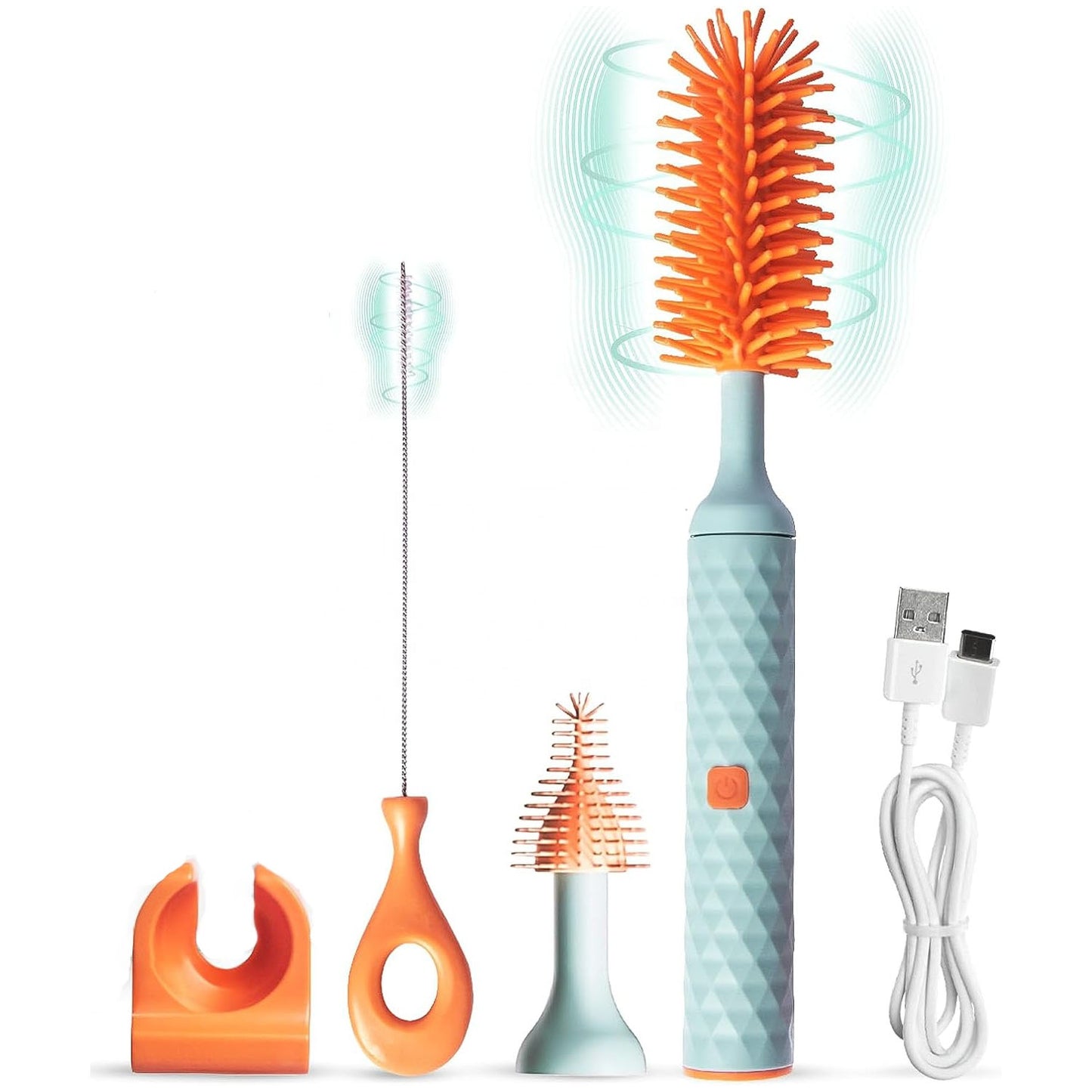 Sparkle Spin Electric Bottle Cleaning Brush