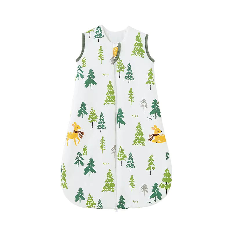 1.5 TOG Baby Sleeping Bag - 3D Warm Cotton Sleep Sack with 2-Way Zipper (0-24 Months)