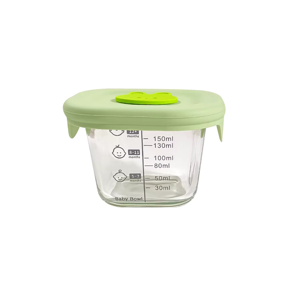 Baby Glass Food Storage Bowl