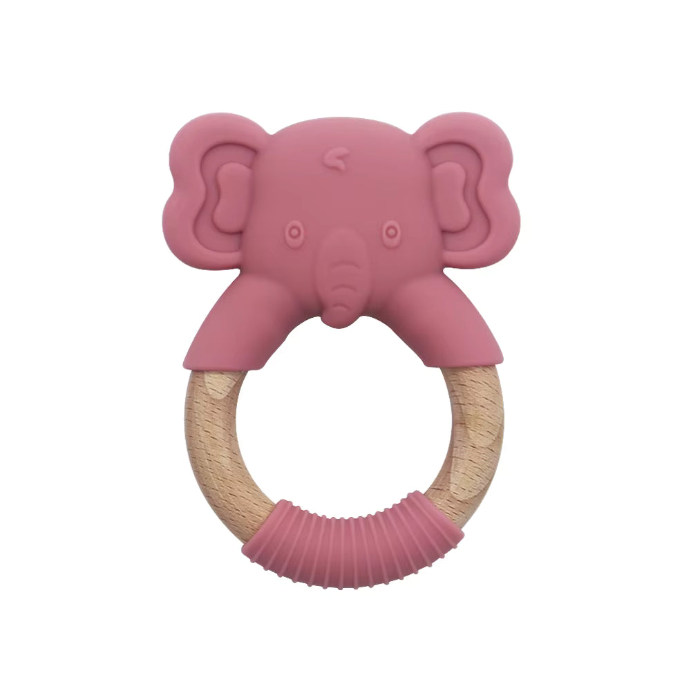 Elephant Wood Teether