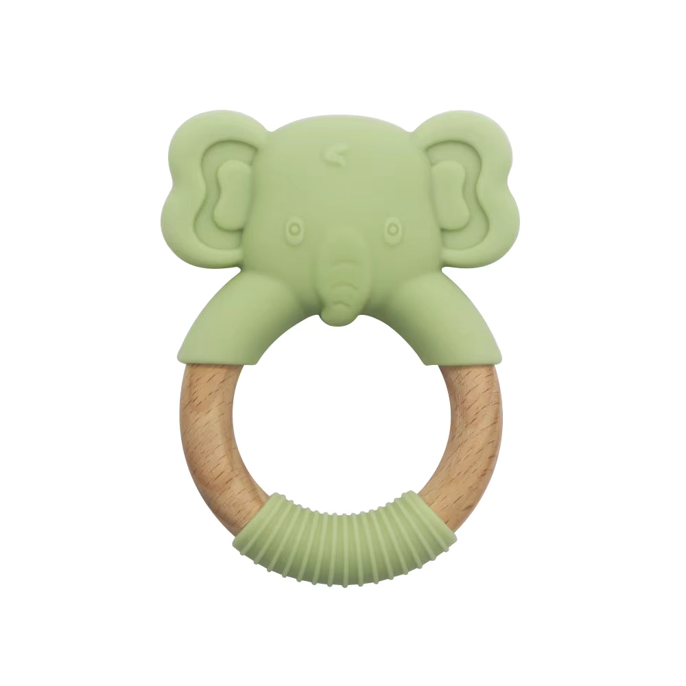 Elephant Wood Teether