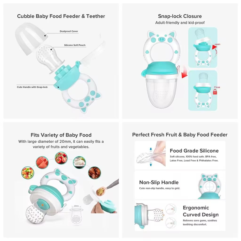 Piglet Silicone Fruit Feeder