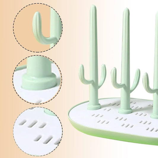 Cactus Bottle Drying Rack
