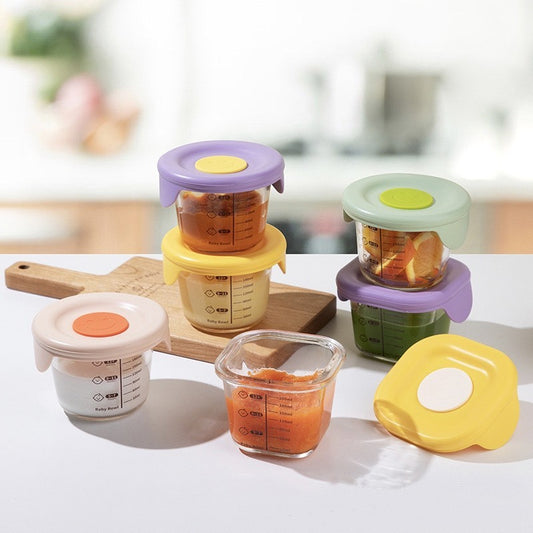 Baby Glass Food Storage Bowl