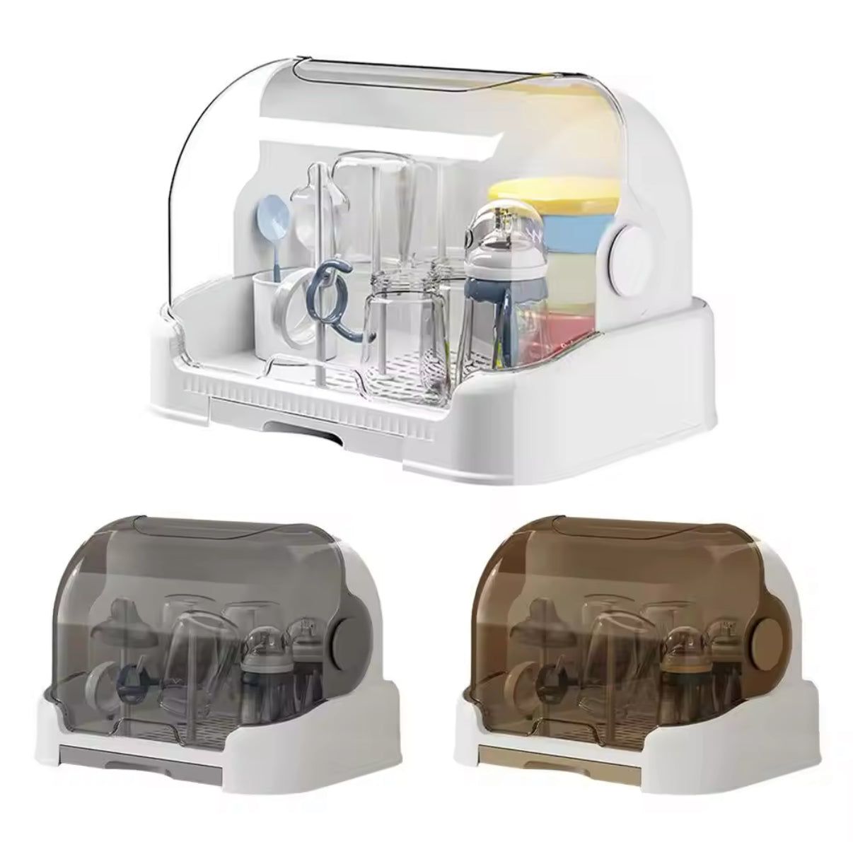 Baby Essentials Storage Rack with Lid