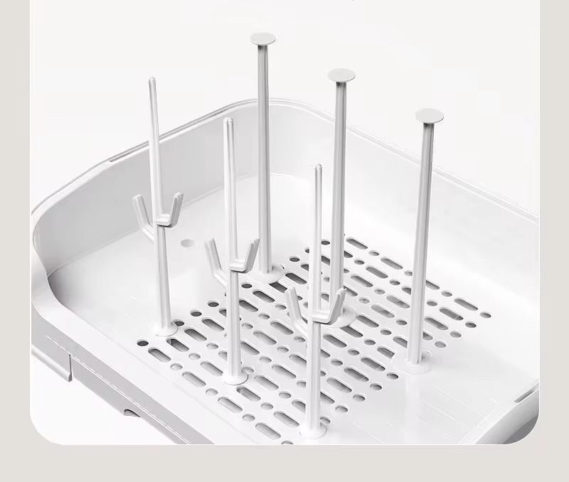 Baby Essentials Storage Rack with Lid