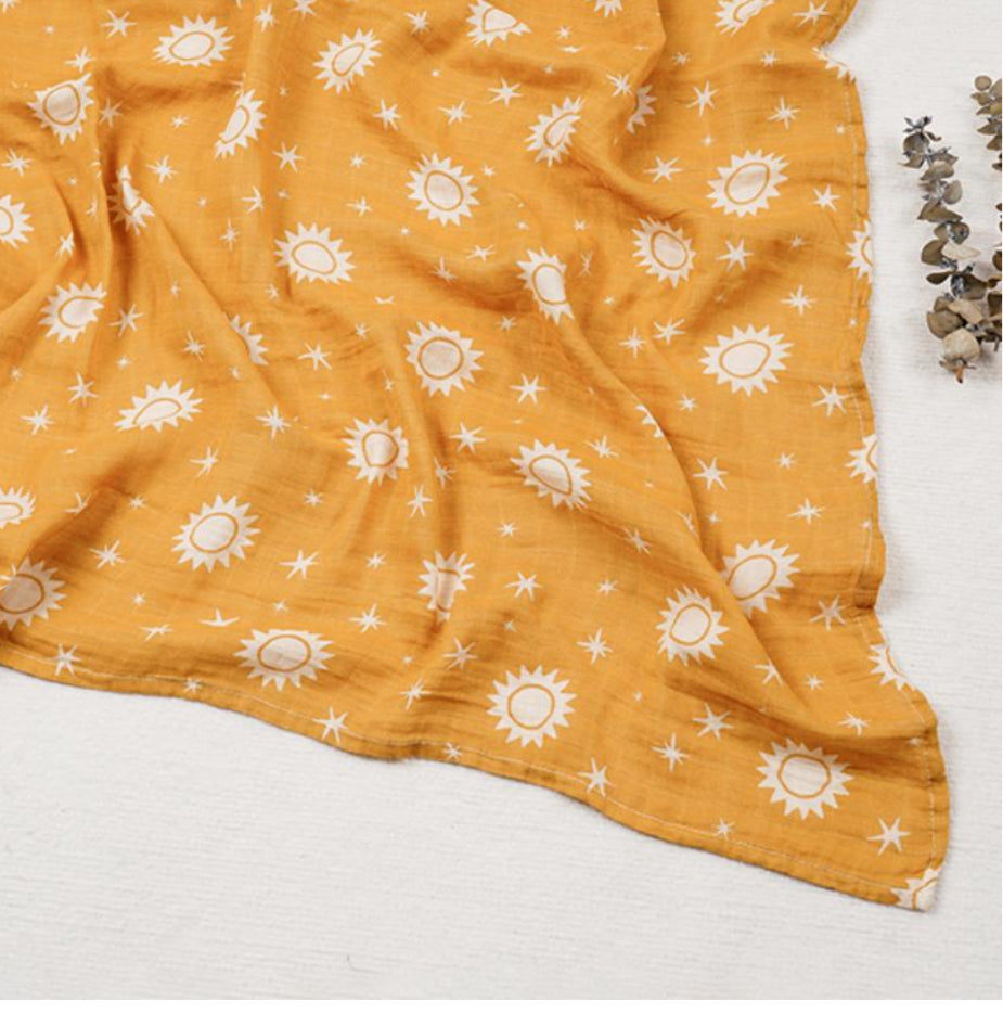 Soft Muslin Baby Swaddles (110 x 120 cm)