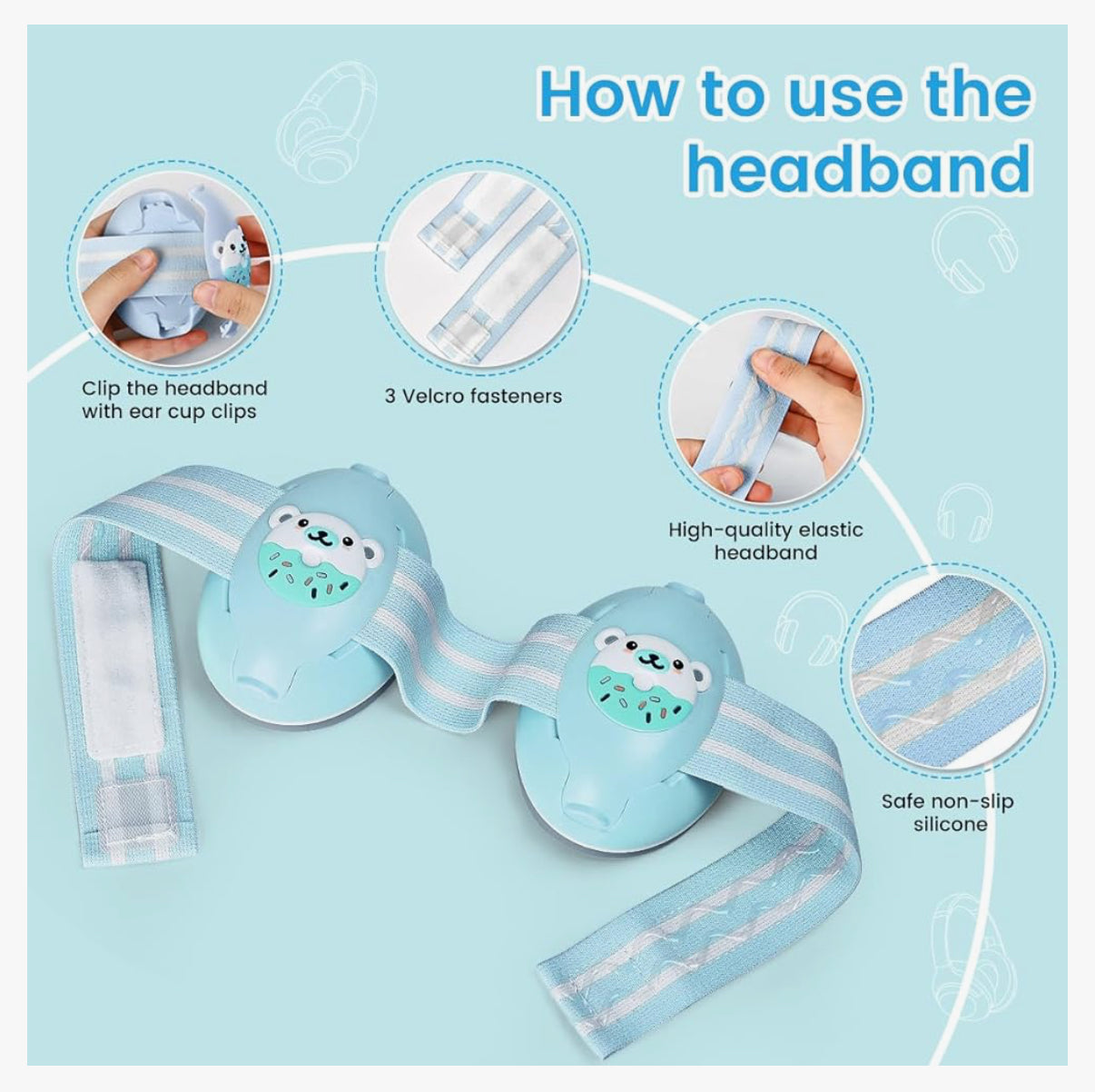 Baby Noise Cancelling Earmuffs (0–48 Months)