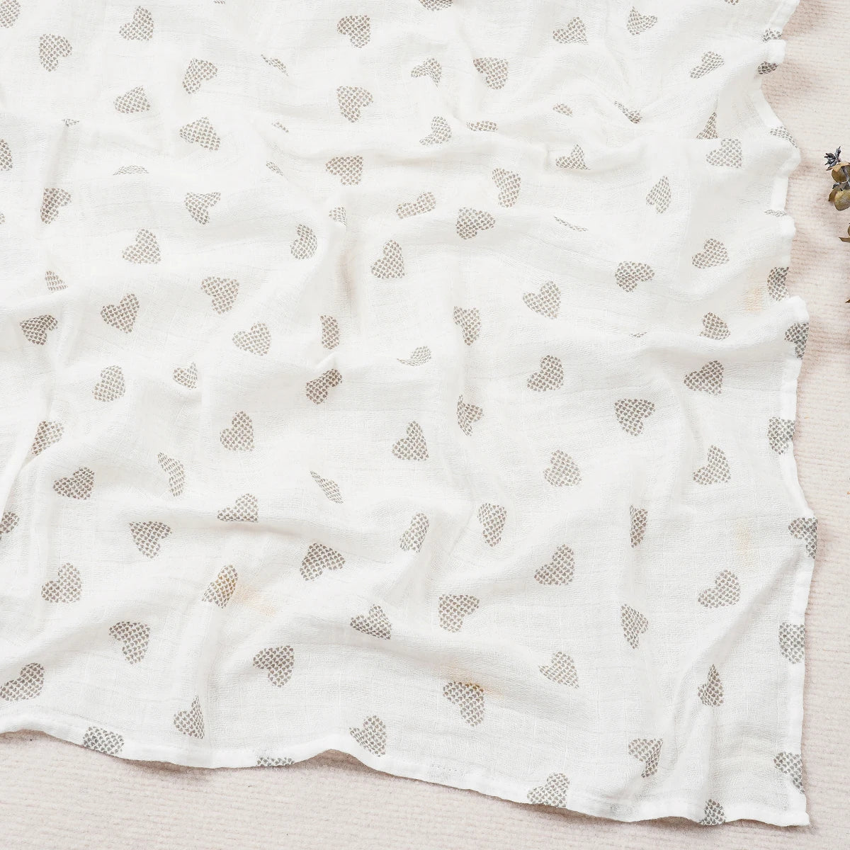 Soft Muslin Baby Swaddles (110 x 120 cm)