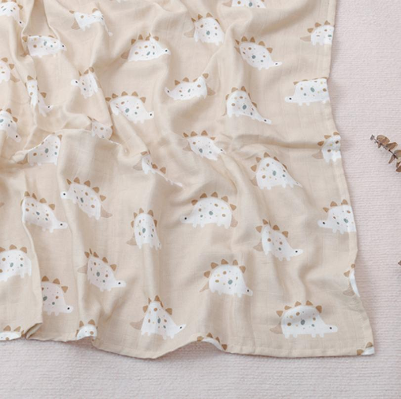 Soft Muslin Baby Swaddles (110 x 120 cm)