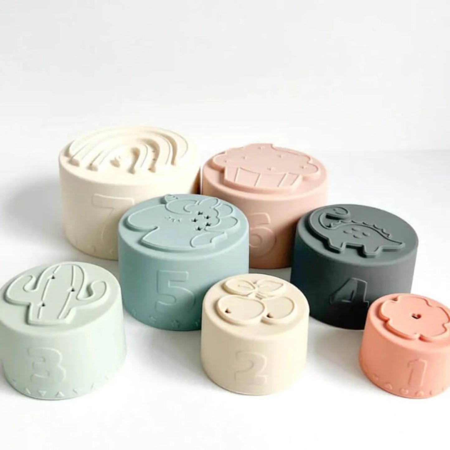 Silicone Stacking Cups