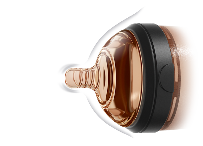 HEORSHE Silicone Anti-Colic Feeding Bottle