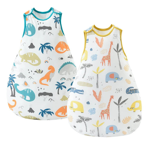 1.5 TOG Baby Sleeping Bag - All-Season Cotton Sleep Sack with 2-Way Zipper (0-24 Months)