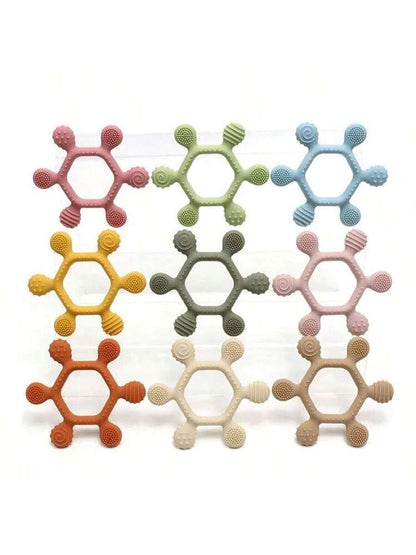 Rudder Silicone Teether - Multi-Textured Baby Teething Toy (3+ Months)