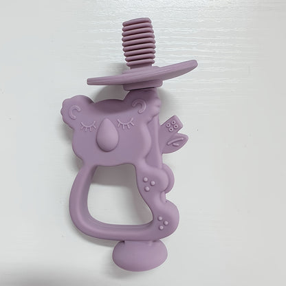 Koala Grip Teether - Multi-Textured Baby Teething Toy with Suction Base (4+ Months)