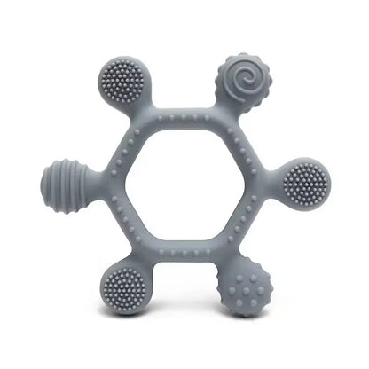Rudder Silicone Teether - Multi-Textured Baby Teething Toy (3+ Months)