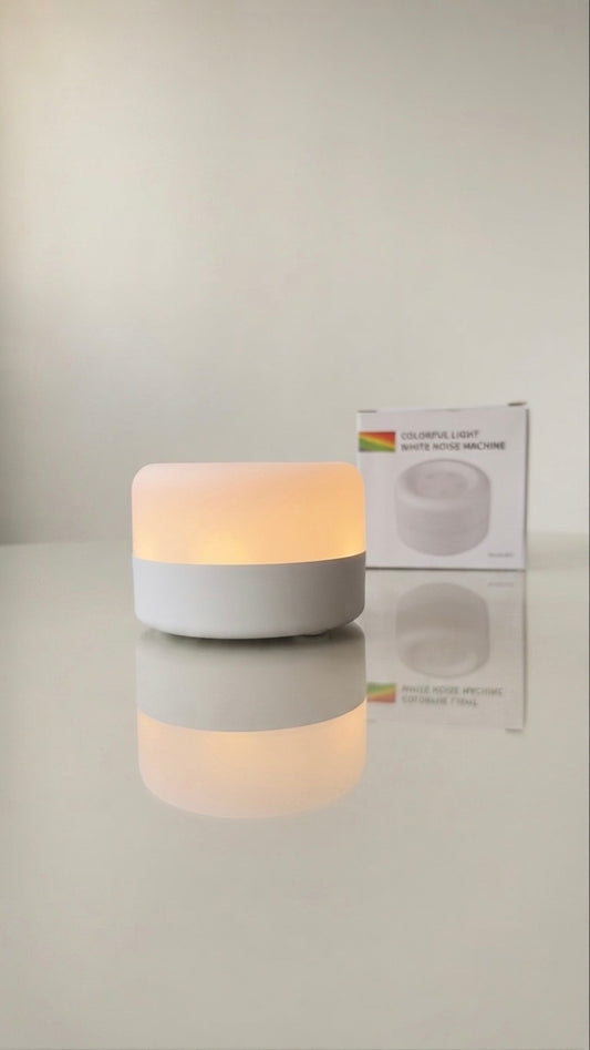 CalmPod White Noise Machine & RGB Night Light - 12 Soothing Sounds, Portable Baby Sleep Machine (5-10Hr Battery)