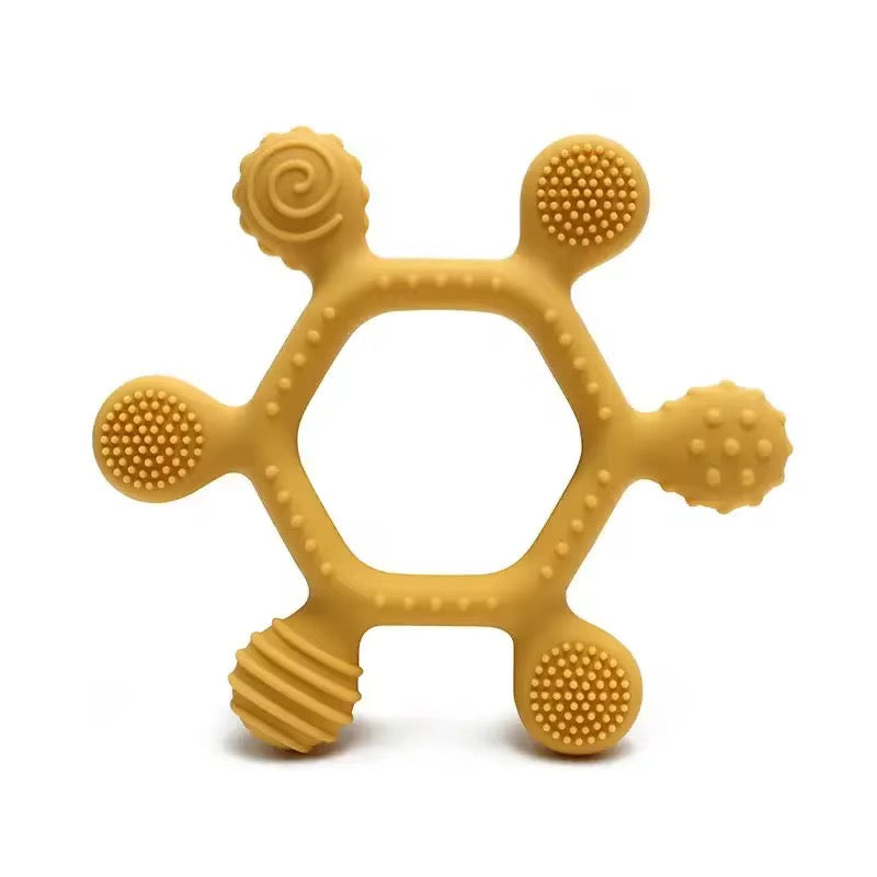 Rudder Silicone Teether - Multi-Textured Baby Teething Toy (3+ Months)