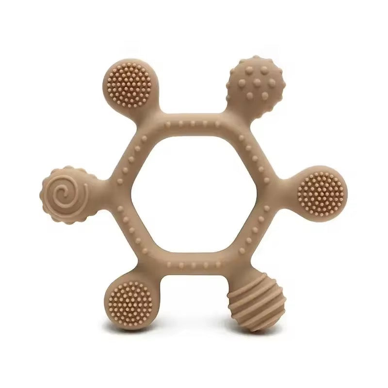 Rudder Silicone Teether - Multi-Textured Baby Teething Toy (3+ Months)