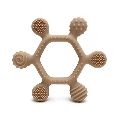 Rudder Silicone Teether - Multi-Textured Baby Teething Toy (3+ Months)