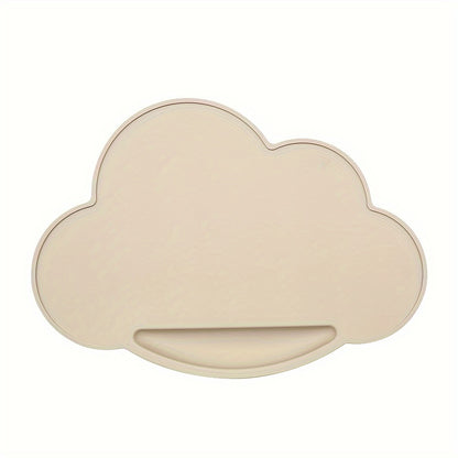 Silicone Baby Placemat with Food Catcher - Non-Slip, Waterproof & Dishwasher Safe (6+ Months)