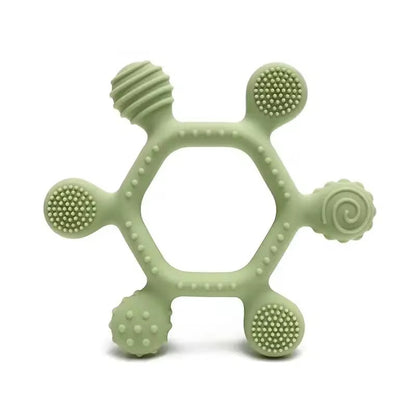 Rudder Silicone Teether - Multi-Textured Baby Teething Toy (3+ Months)