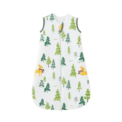 1.5 TOG Baby Sleeping Bag - 3D Warm Cotton Sleep Sack with 2-Way Zipper (0-24 Months)