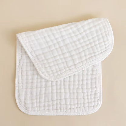 6-Layer Cotton Burp Cloths - Newborn Burp Towels (25x50cm)