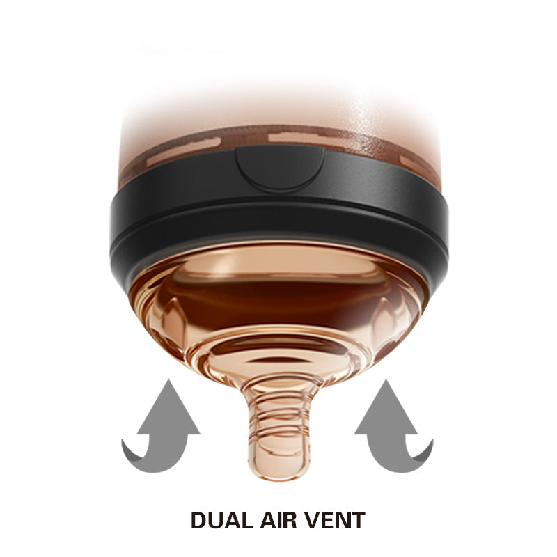 PRE-ORDER  HEORSHE Replacement Teats - Ultra Wide Neck Silicone Nipples with Anti-Colic Valve (DELIVERY WILL BE DONE FROM 6th March) )