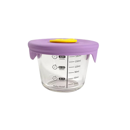 Baby Glass Food Storage Bowl