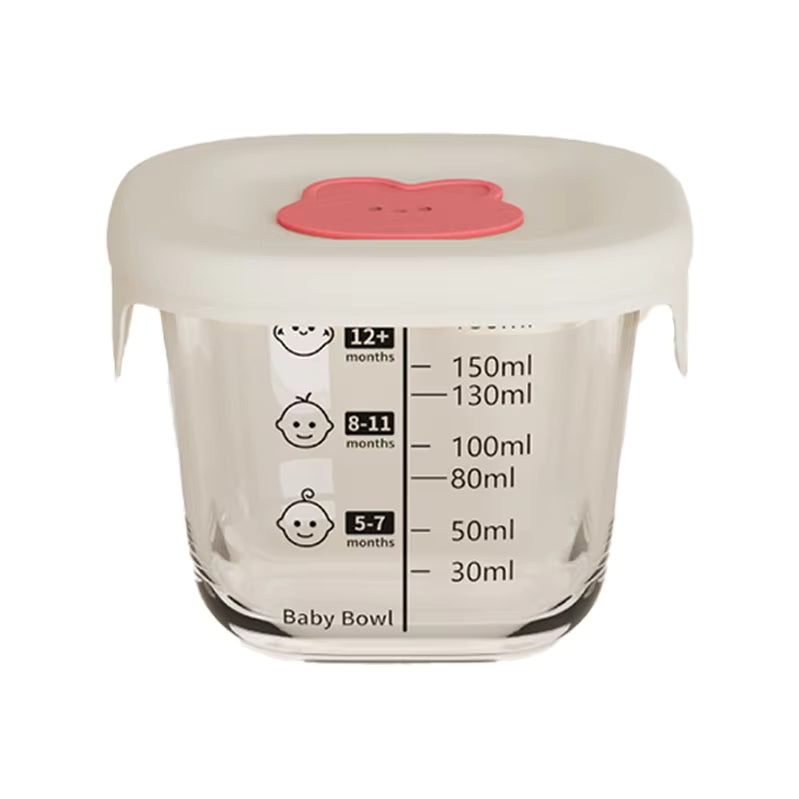 Baby Glass Food Storage Bowl