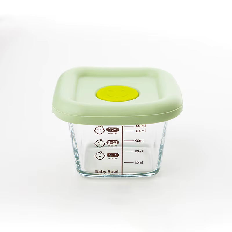 Baby Glass Food Storage Bowl