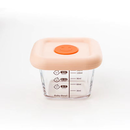 Baby Glass Food Storage Bowl