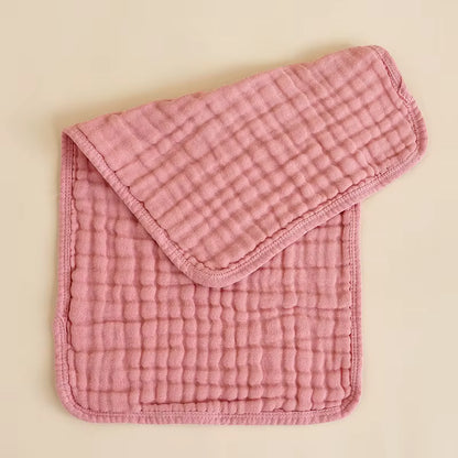 6-Layer Cotton Burp Cloths - Newborn Burp Towels (25x50cm)