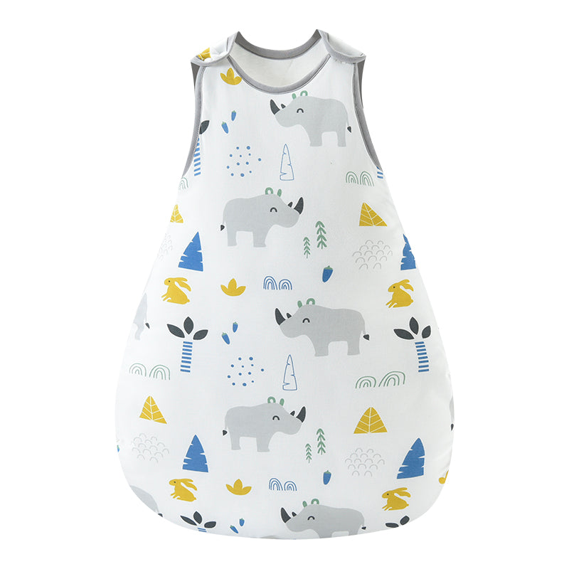 1.5 TOG Baby Sleeping Bag - All-Season Cotton Sleep Sack with 2-Way Zipper (0-24 Months)