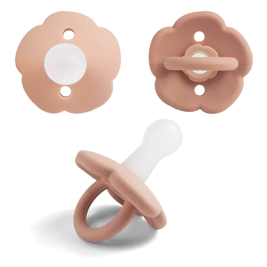 Zaira Signature Pacifiers - 100% Silicone BPA-Free Baby Pacifier (6+ Months)