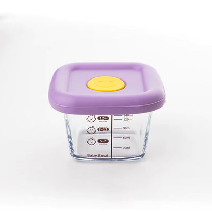 Baby Glass Food Storage Bowl