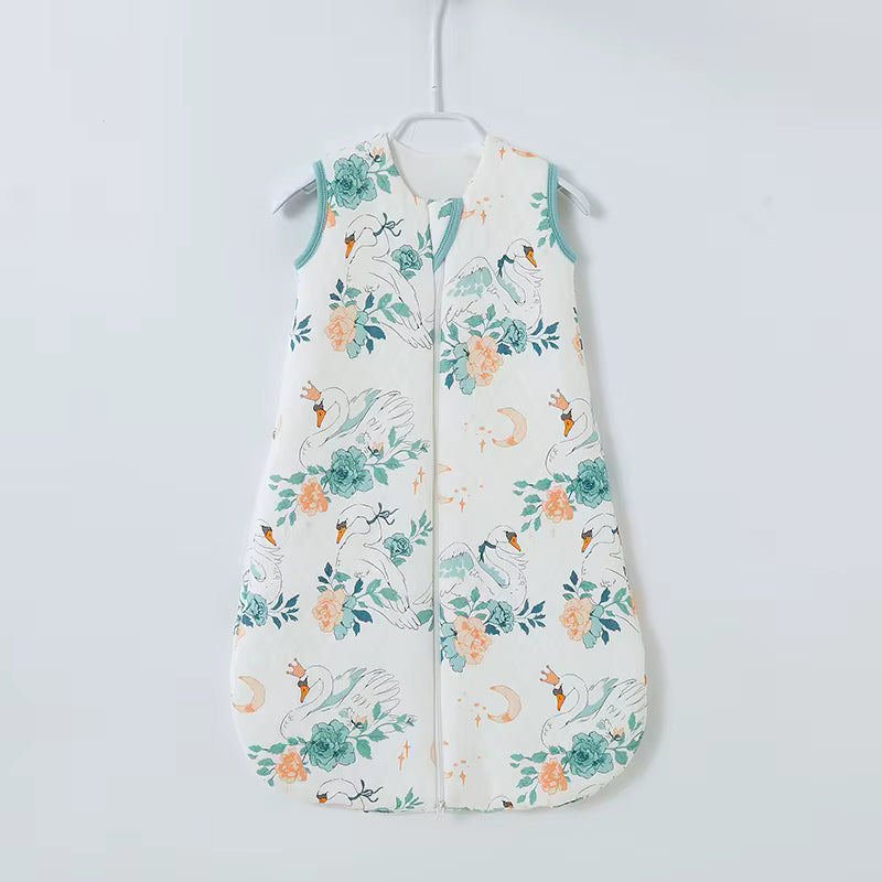 1.5 TOG Baby Sleeping Bag - 3D Warm Cotton Sleep Sack with 2-Way Zipper (0-24 Months)