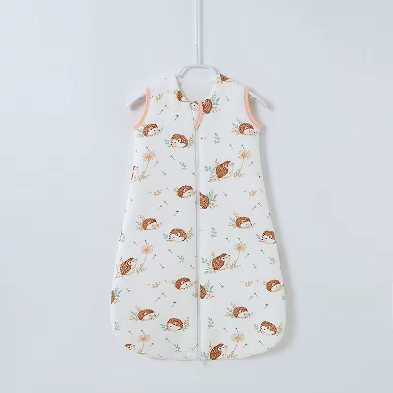 1.5 TOG Baby Sleeping Bag - 3D Warm Cotton Sleep Sack with 2-Way Zipper (0-24 Months)