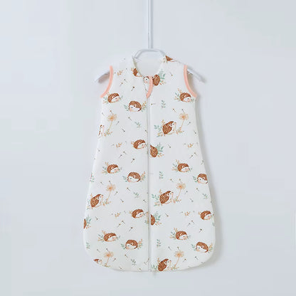 1.5 TOG Baby Sleeping Bag - 3D Warm Cotton Sleep Sack with 2-Way Zipper (0-24 Months)
