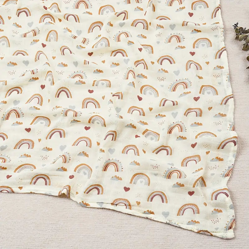 Soft Muslin Baby Swaddles (110 x 120 cm)