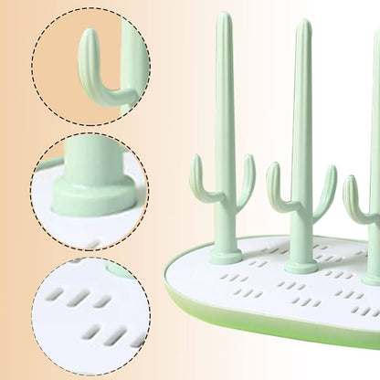 Cactus Bottle Drying Rack