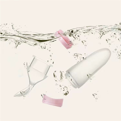 Silicone Squeeze Feeding Spoon