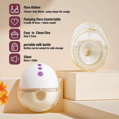 Smart Wearable Breast Pump with App Control