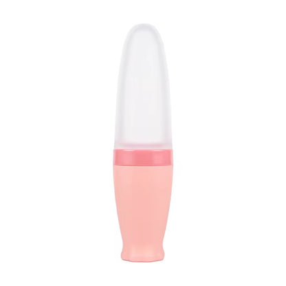 Silicone Squeeze Feeding Spoon