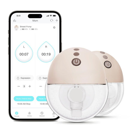 Smart Wearable Breast Pump with App Control