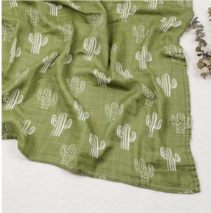 Soft Muslin Baby Swaddles (110 x 120 cm)