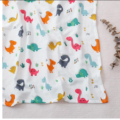 Soft Muslin Baby Swaddles (110 x 120 cm)